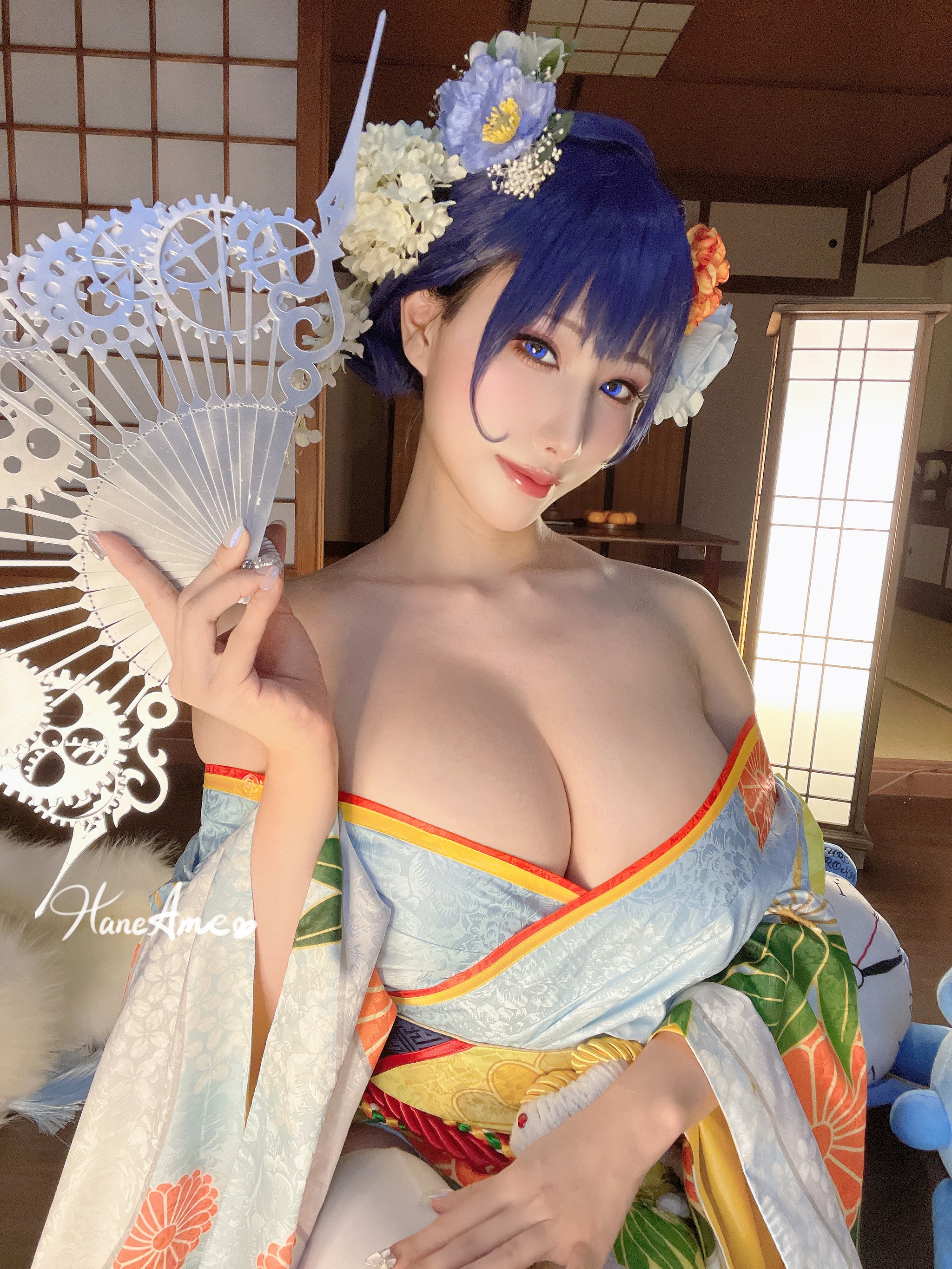 雨波_HaneAme – NO.251 對魔忍  Hololive Kronii 自拍影片[110P18V]-XikXak